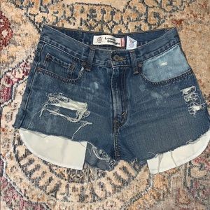 Levi Strauss cutoff shorts